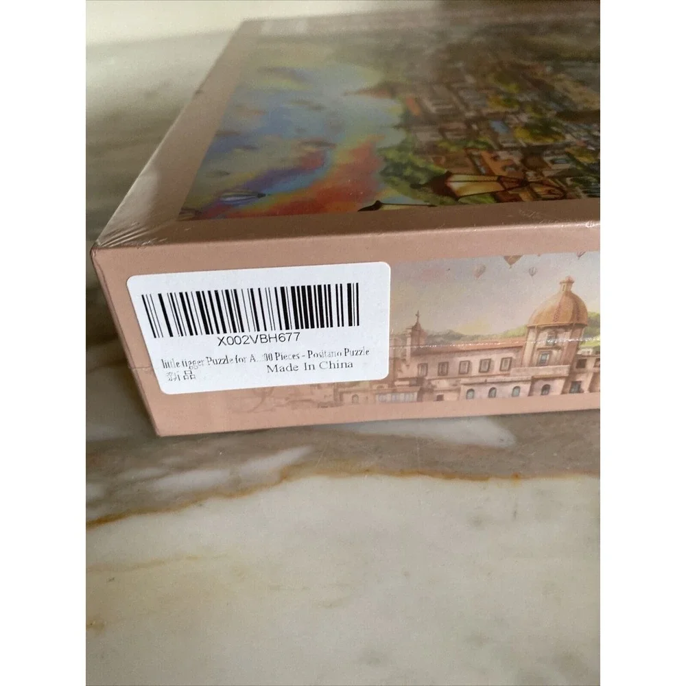 Little Tigger 1000pc Jigsaw Puzzle Hot Air Balloons Vacation Resort New Sealed